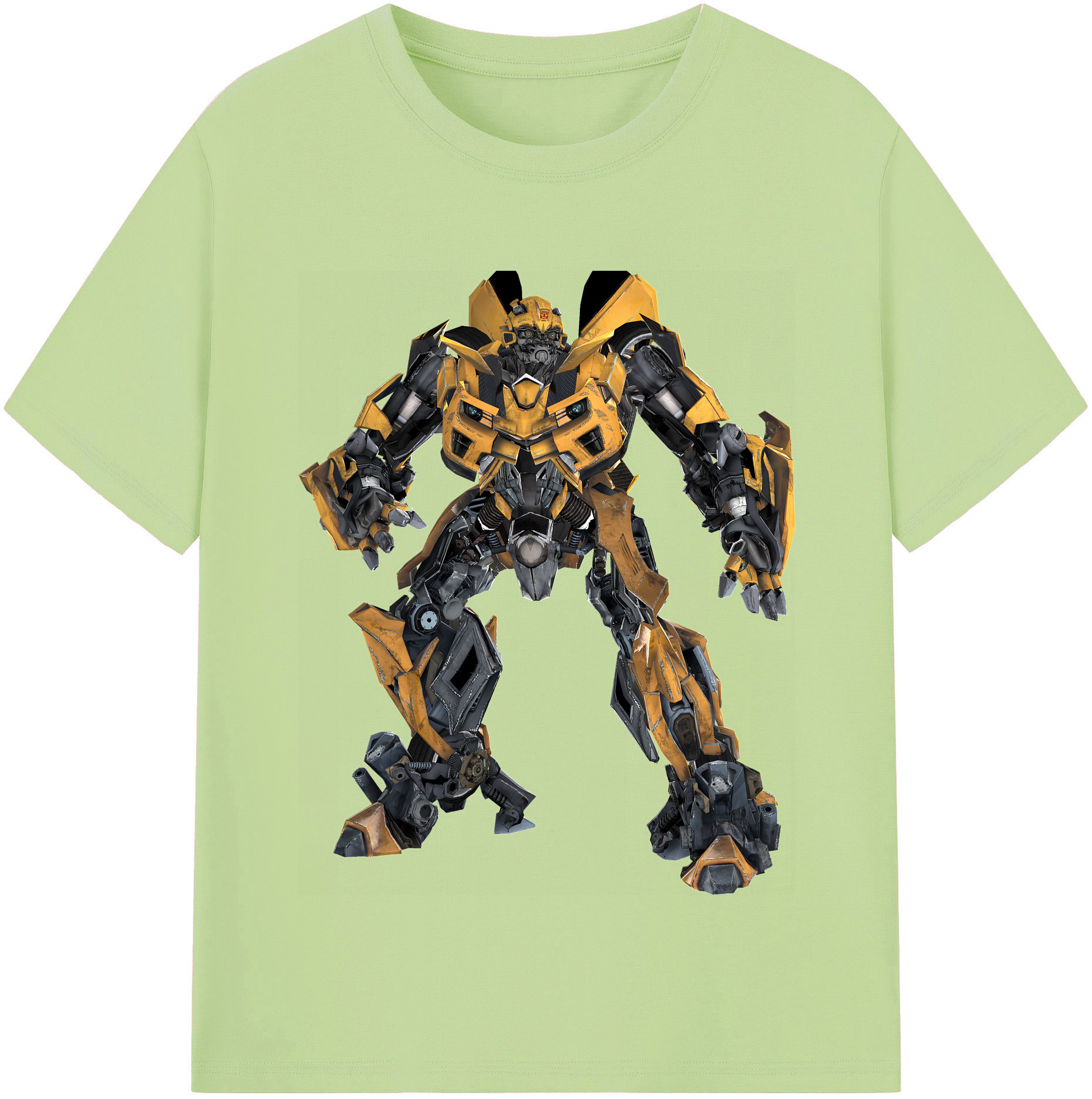 （画像用） Transformers トランスフォーマー 綿100％半袖Tシャツ（フロントプリント）